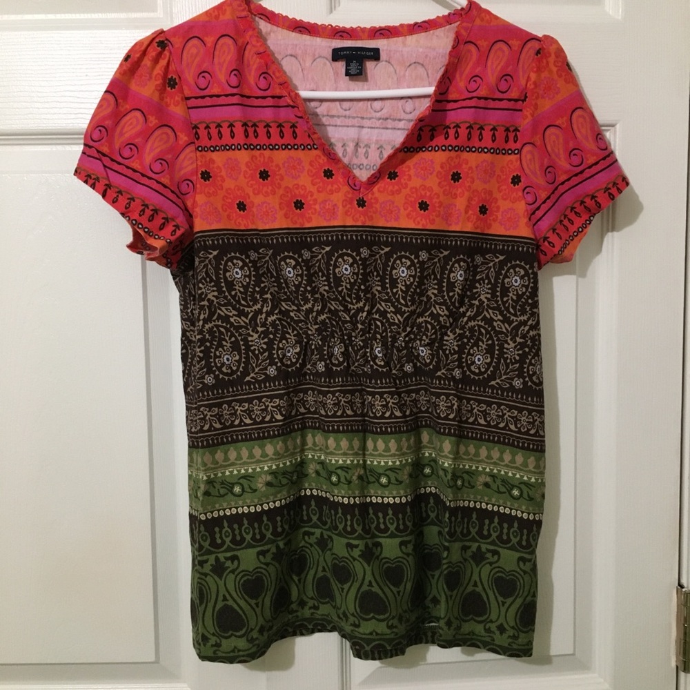 Tommy Hilfiger Printed Shirt Medium